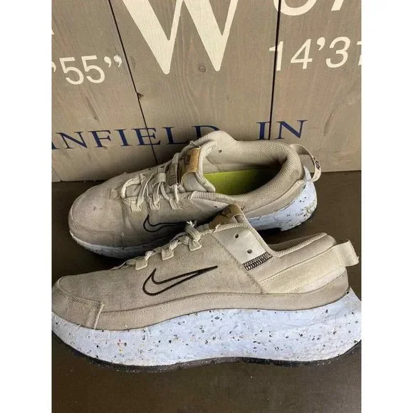 Nike Crater Remixa Shoes Grey Fog Black Chambray Blue DC6916-001 Mens 7.5 - Picture 1 of 6